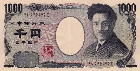 日元纸币上的人物是谁
