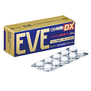 白兔制药 EVE 快速缓解头痛药 金色加强版 40粒