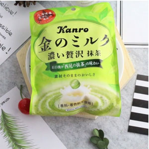Kanro甘露 北海道 特浓清香 西尾抹茶牛奶糖 70g×6袋