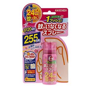 KINCHO金鸟 防蚊驱蚊喷雾 55ml 255日 玫瑰香