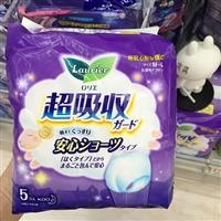 新包装：花王 乐而雅 夜用卫生巾 5枚装（短裤型）