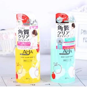 BCL AHA果酸去角质温和深层清洁卸妆沐浴露 两款可选