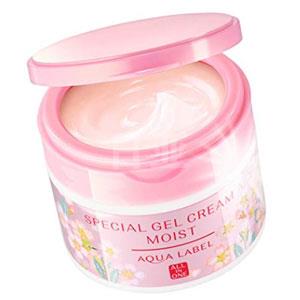 樱花限定版 资生堂 AQUALABEL水之印 五合一面霜 90g