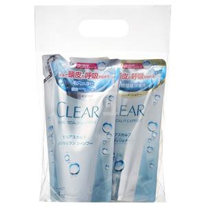 Clear清扬 洗发乳补充替换装 (洗发水300g+护发素300g)