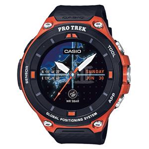 2017新款CASIO卡西欧 WSD-F20-RG RPO TREK GPS智能手表