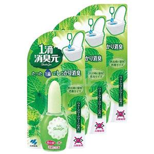 小林制药 1滴消臭元 马桶使用消臭芳香剂绿色清香型 20ml*3个