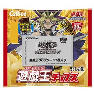 Calbee卡乐比薯片 淡盐味 22g*24袋 送卡牌 土豆卡限定