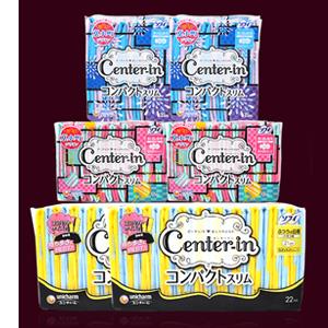 9折！尤妮佳 CENTER-IN系列卫生巾下单9折小集合