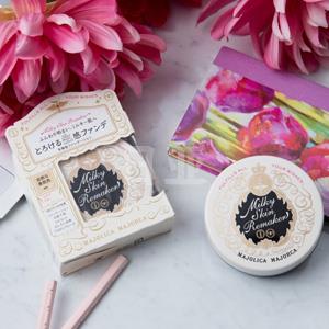 资生堂 MAJOLICA MAJORCA恋爱魔镜 牛奶肌 遮瑕粉底膏 两色选