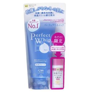 资生堂 Perfect Whip洗颜专科 泡沫洁面乳120g+化妆水20ml