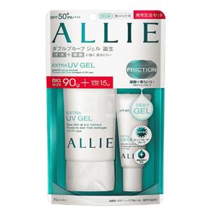 ALLIE嘉娜宝新版 绿色矿物保湿 防晒套装90g+15g