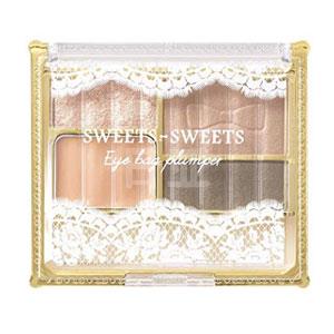 2019新品 Sweets-Sweets 卧蚕专用提亮阴影自然晕染 四色眼影盘