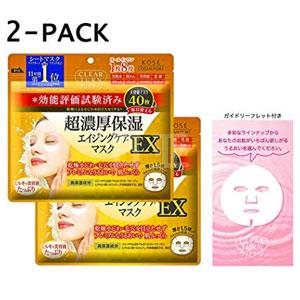 Kose高丝 超浓厚保湿面膜 EX 40片*2包
