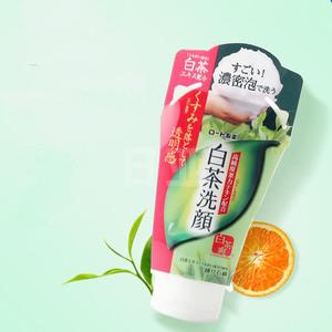 ROHTO 乐敦 白茶 保湿清洁 去角质洗面奶 120g