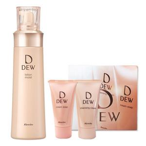 2017新品 日亚限定：嘉娜宝 DEW 保湿型限定套装 化妆水/乳液两款可选