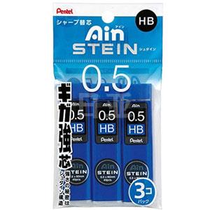 Pentel派通 自动铅笔替换芯 0.5HB 3个装