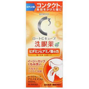 ROHTO乐敦C3 橘色氨基酸保湿洗眼液 500ml