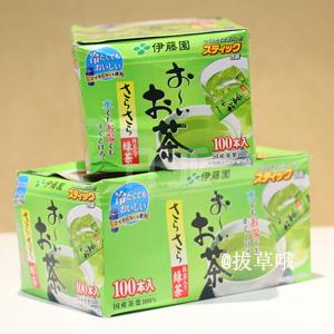 伊藤园 抹茶绿茶棒 100袋