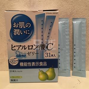 2017新品 大冢制药 透明质酸保湿补水 一月间美容果冻 31条