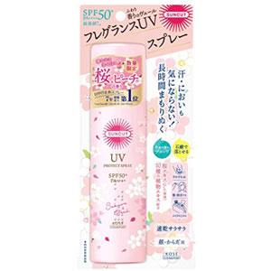KOSE高丝 SUNCUT 樱花限定版防晒喷雾 SPF50+PA++++ 90g