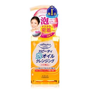 KOSE高丝 softymo温和植物保湿泡沫快速卸妆油200ml