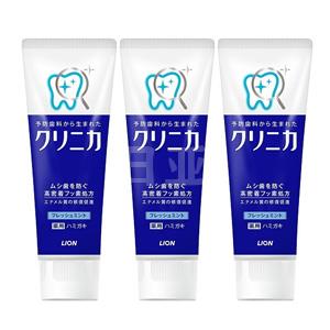 Lion狮王酵素美白牙膏薄荷味 清爽型130g*3支