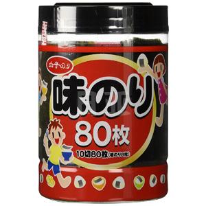 2017新版 白子 儿童即食营养补钙锌 下饭切片海苔 80枚