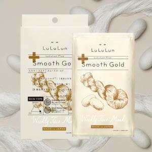 LULULUN 新款补水保湿面膜 Smooth Gold 5片