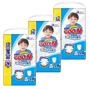 GOO.N大王 男女拉拉裤 XL52*3袋装(12~20kg) 额外8折优惠