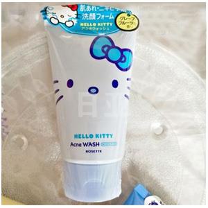 Rosette Hello Kitty 泡沫洗面奶120g 蓝色款