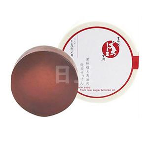 日本金箔屋Makanai天然洗颜皂（黑糖+马油）100g