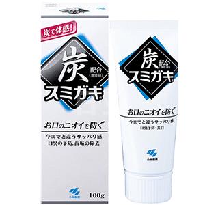 小林制药 炭力清新 口腔护理 药用炭牙膏 100g