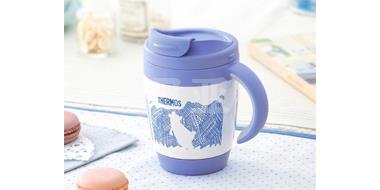 Thermos膳魔师JCV-270不锈钢 保温杯/办公杯 270ml 蓝色