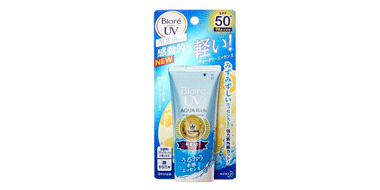 会员专享！Biore碧柔AQUA清爽水感保湿防晒霜SPF50+/PA++++ 50g