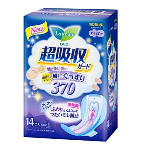 花王KAO 乐而雅超吸收夜用护翼型卫生巾37cm*14片