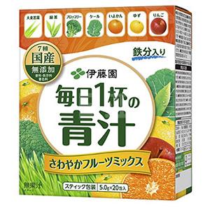 补货！伊藤园 每日一杯加铁青汁 5g*20包