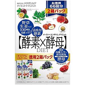 Metabolic 综合果蔬酵素×酵母 132粒*盒