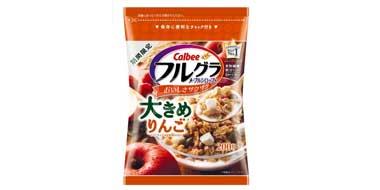 Calbee卡乐比苹果水果五谷杂粮果实谷物麦片 200g×10袋