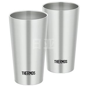 THERMOS膳魔师JDI-300P S真空断热保温保冷杯2个装 300ml