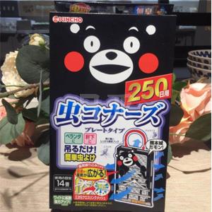 Kincho 金鸟 熊本熊防蚊网悬挂式室内外驱蚊挂件 250日