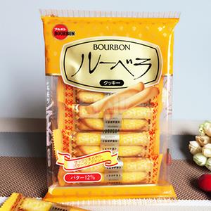 日本Bourbon 布尔本香酥饼干卷10个×12袋