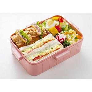 Skater YZFL7四扣 带隔断便当饭盒 650ml