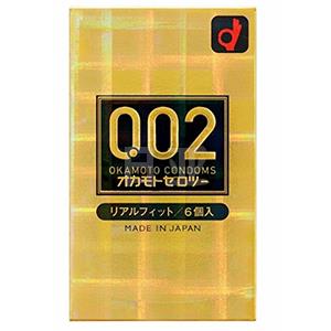 OKAMOTO冈本0.02避孕套安全套 黄金版 6只装