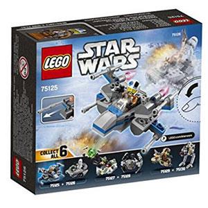 LEGO乐高星球大战系列抵抗军X-翼战斗机拼搭积木玩具 75125