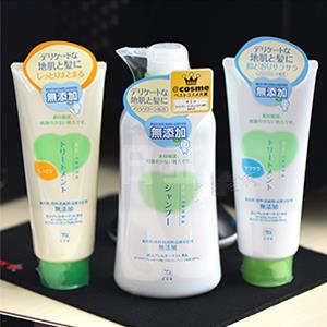 COW牛牌牛乳石碱无添加无硅 洗发水/护发素 三款