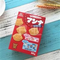 森永制药 婴幼儿铁钙饼干86g/南瓜土豆磨牙饼干 两款选