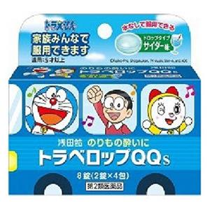 浅田饴ASADAAME 哆啦A梦 儿童晕车糖  8粒