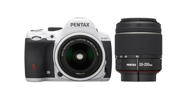 PENTAX 宾得 K-50 DAL 双防水镜头 单反套机（18-55/50-200mm WR）