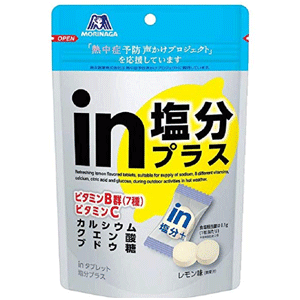 森永 in盐分补充能量电解质酸糖 80g×6袋