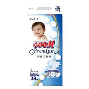 GOO.N大王天使纸尿裤L38（9~14kg）